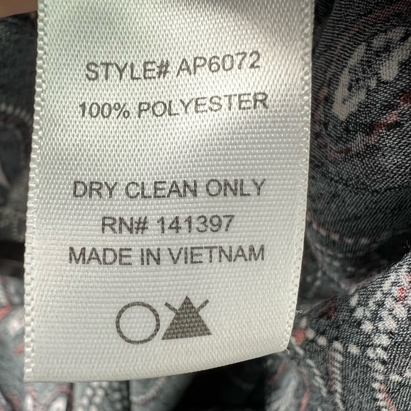 Astr The Label Paisley Halter Black Jumpsuit Size Large - Picture 7 of 7